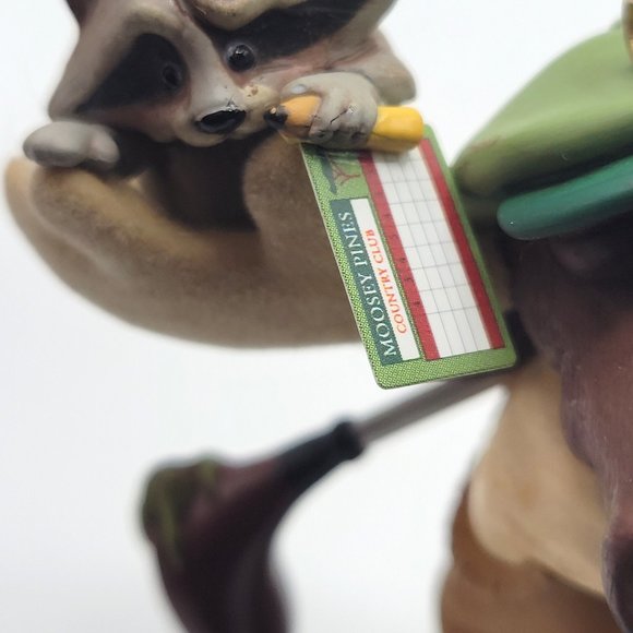 Hallmark Christmas Ornaments 4 Golfers Santa Moose Gopher Mouse 1999 2003  2005 - Picture 5 of 15